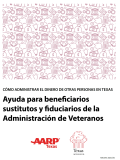 La portada de la guía para beneficiarios sustitutos y fiduciarios